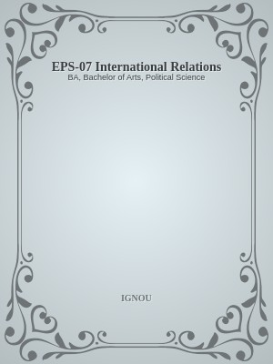EPS-07 International Relations